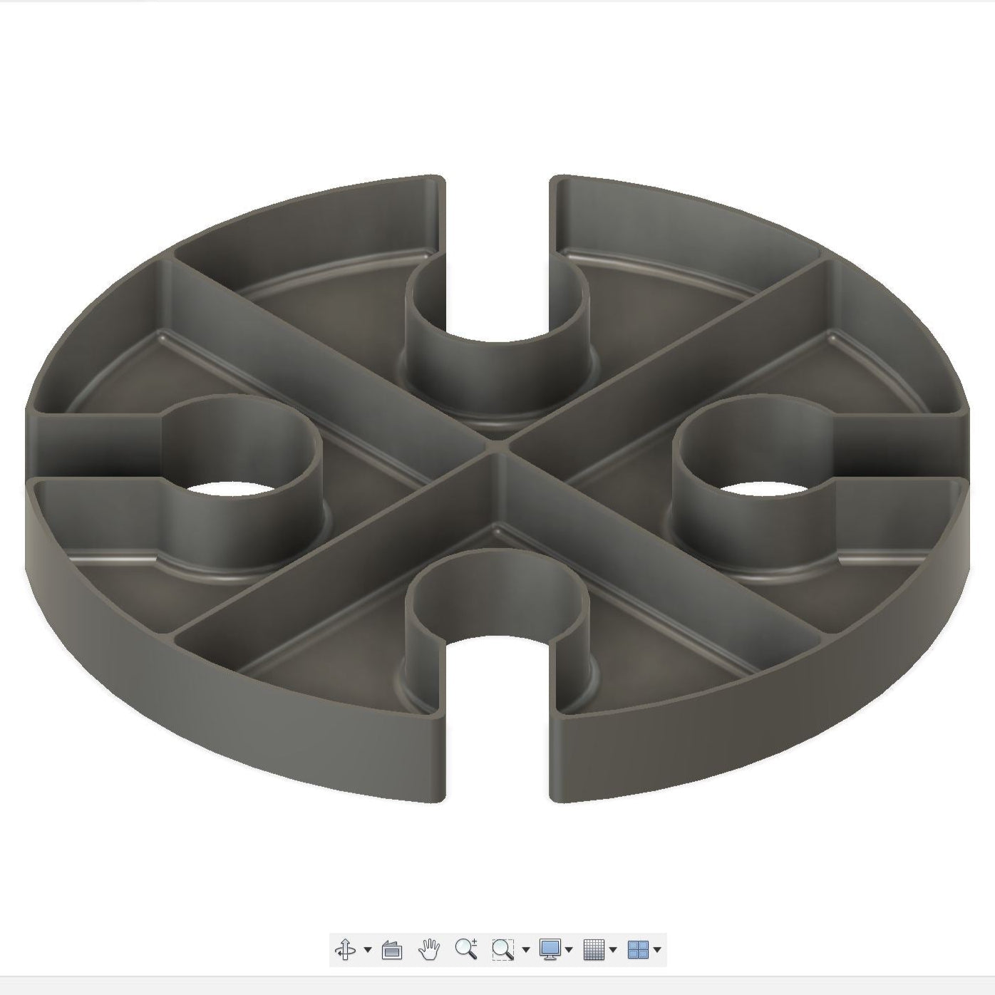 Flora Flex System pot cover for 4 plants 278mm
