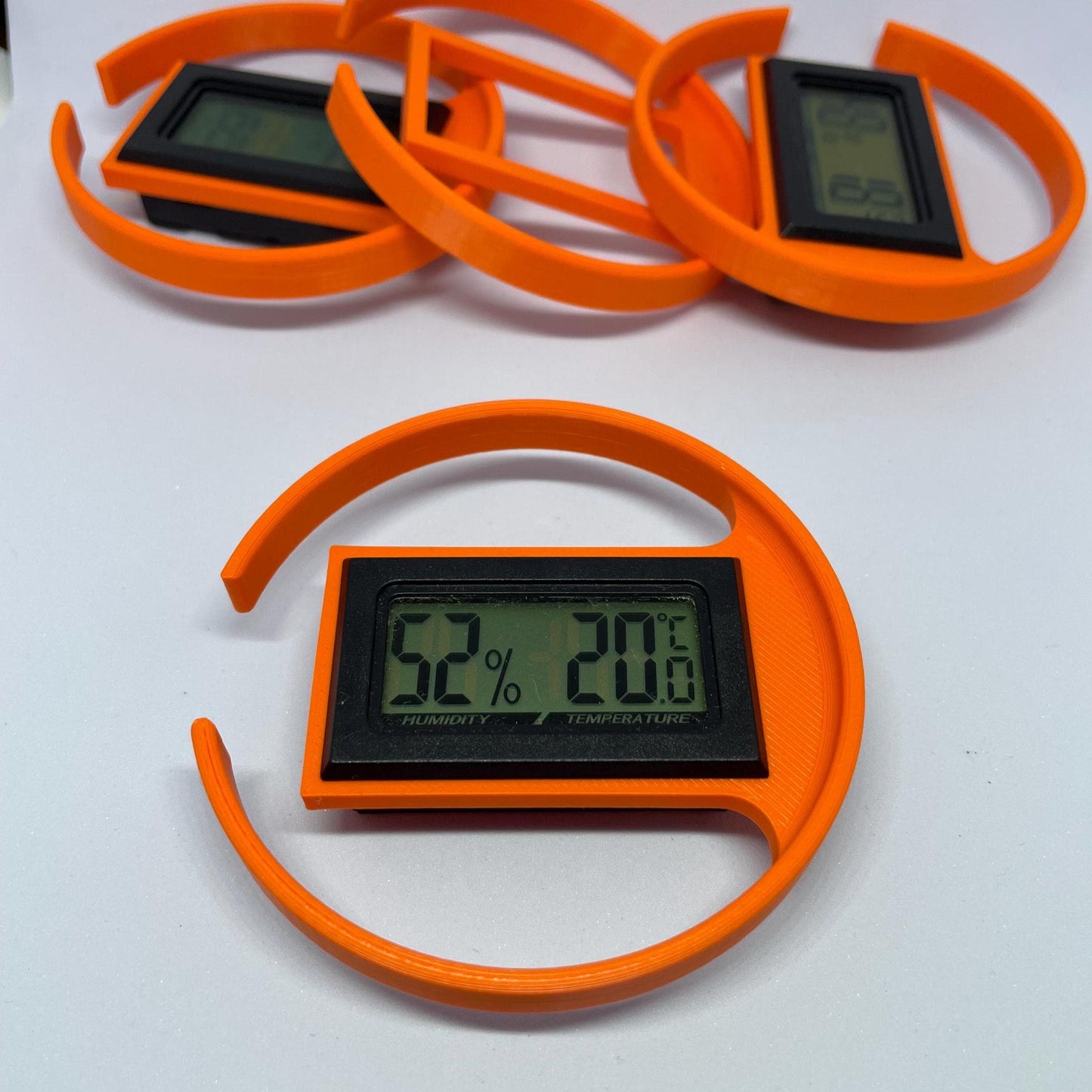 Hygrometer holder for 70mm preserving jars
