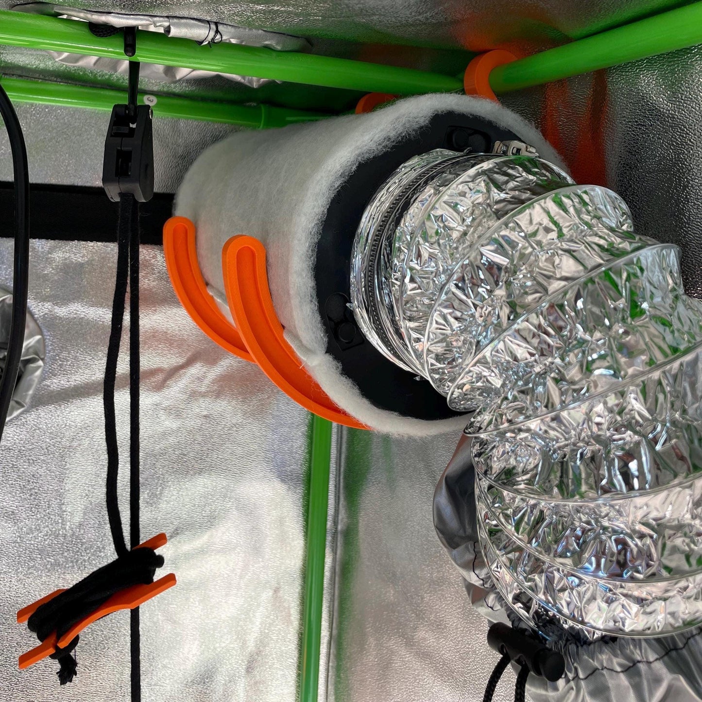 Activated carbon filter holders