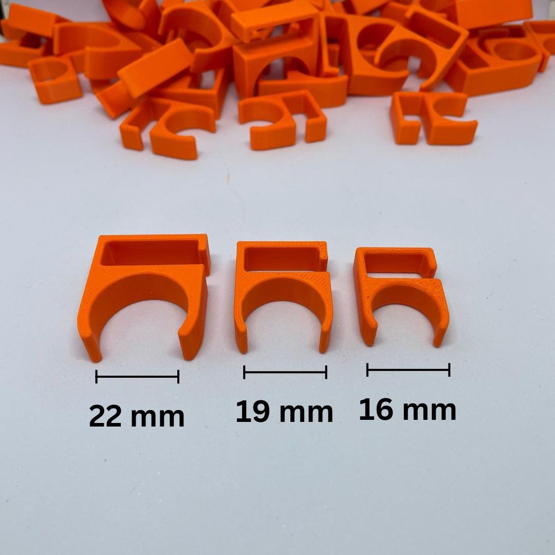 10 stk. Kabelhalter für Growzeltstangen