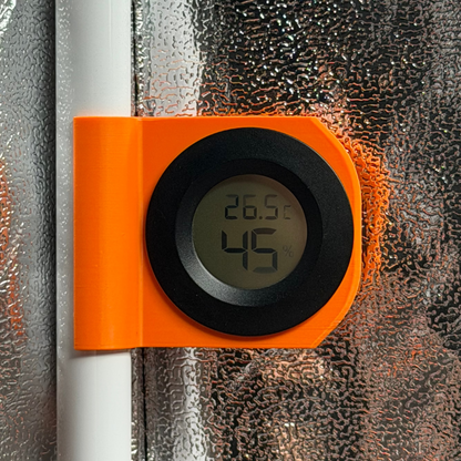 Hygrometer Halterung für Stangen mit Hygrometer