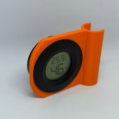 Hygrometer Halterung für Stangen mit Hygrometer