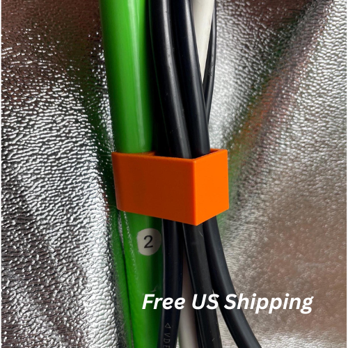 10 Stk. XL Kabelhalter für Growzeltstangen