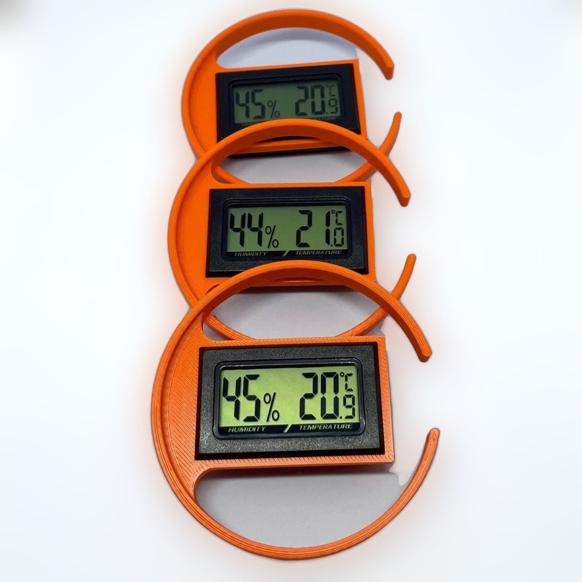 3 Stk. Hygrometer-Halterung ohne Hygrometer